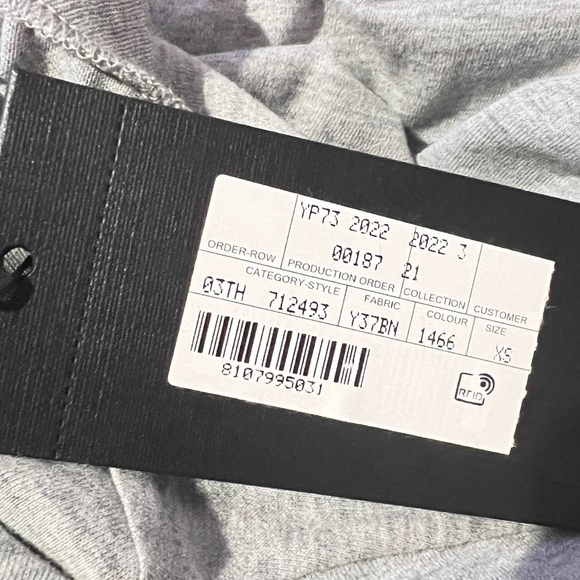 NWT • Yves Saint Laurent • Reverse T-shirt • X-Small • YSL • + Box + Dust Bag! - Picture 2 of 2